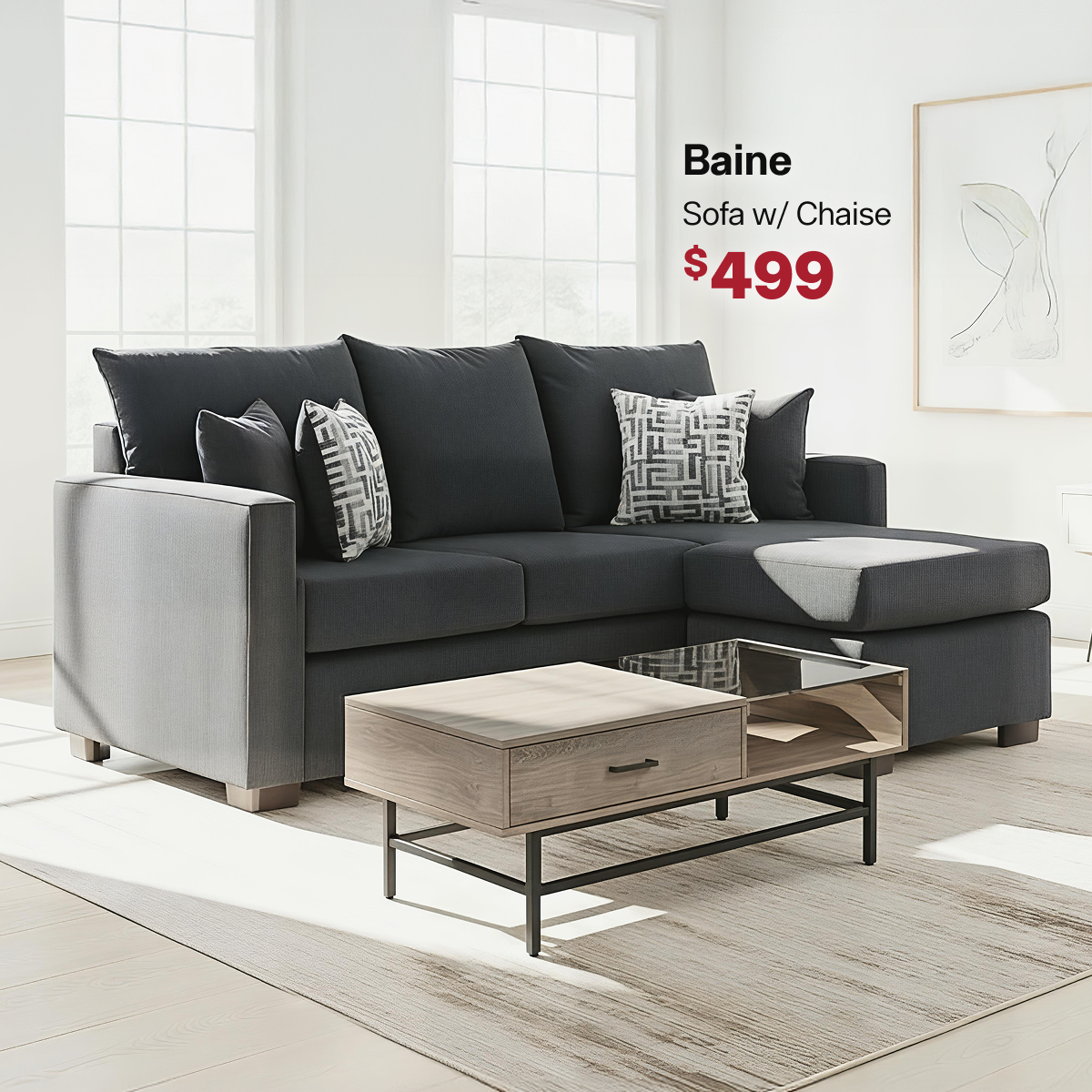 Black and white photo of a women performing modern dance on a dark background.